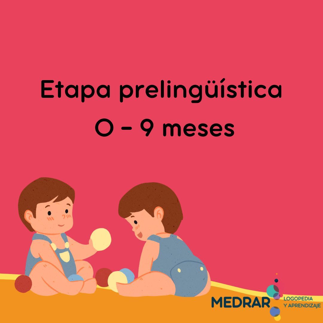 Etapa prelingüística (0-9 meses)